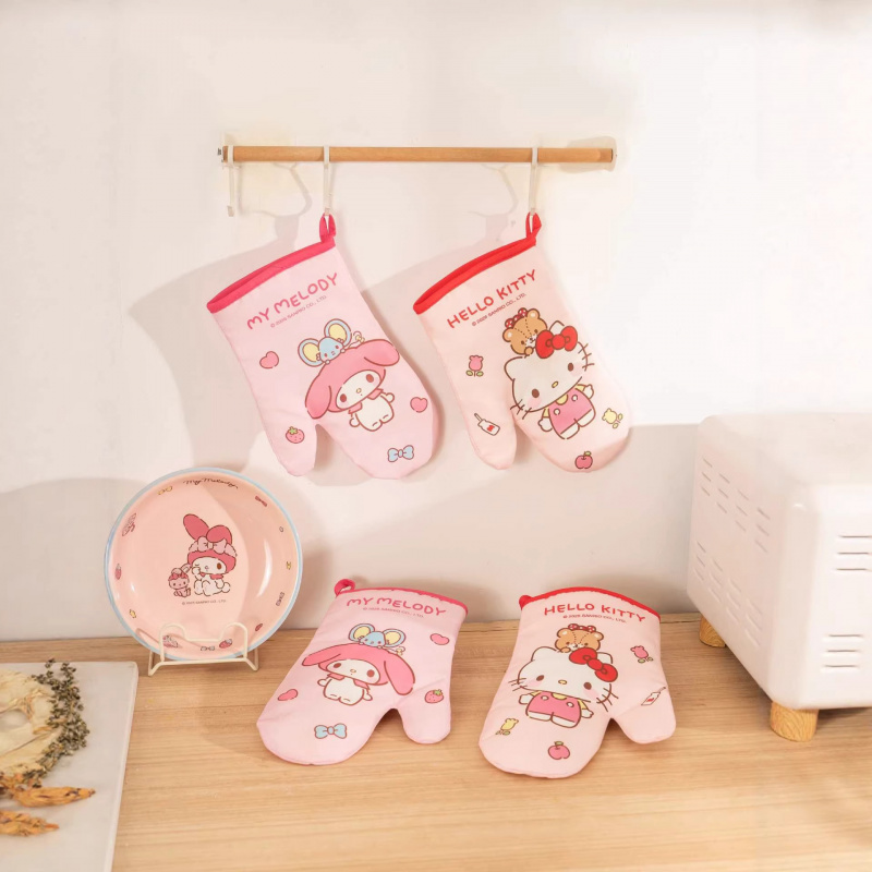 Hello Kitty Kuromi Silicone Gl - Oven Mitt Silicone review and price