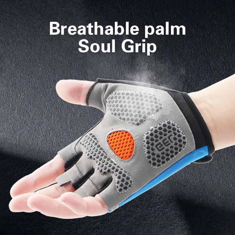 Wholesale Half Finger Cycling  - Fingerless Glove Knit review and price