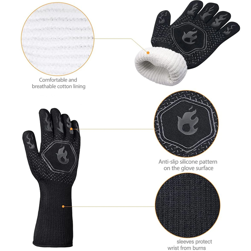 1 Pair Oven Gloves, Oven Mitts - Oven Mitt Silicone review and price