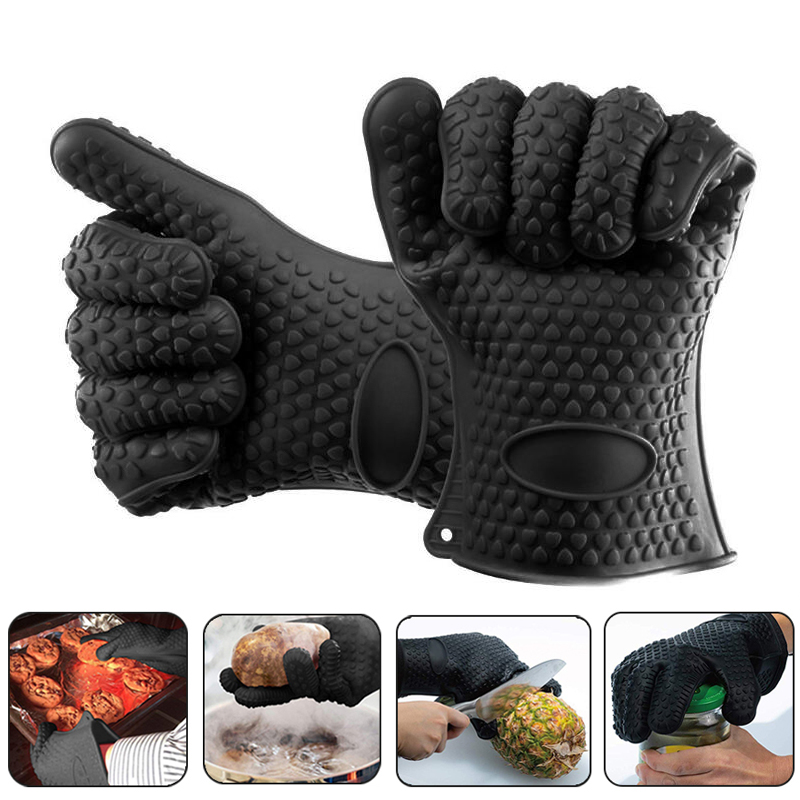 1/2Pcs Oven Mitts Baking Glove - Rubber Glove Cleaning review and price