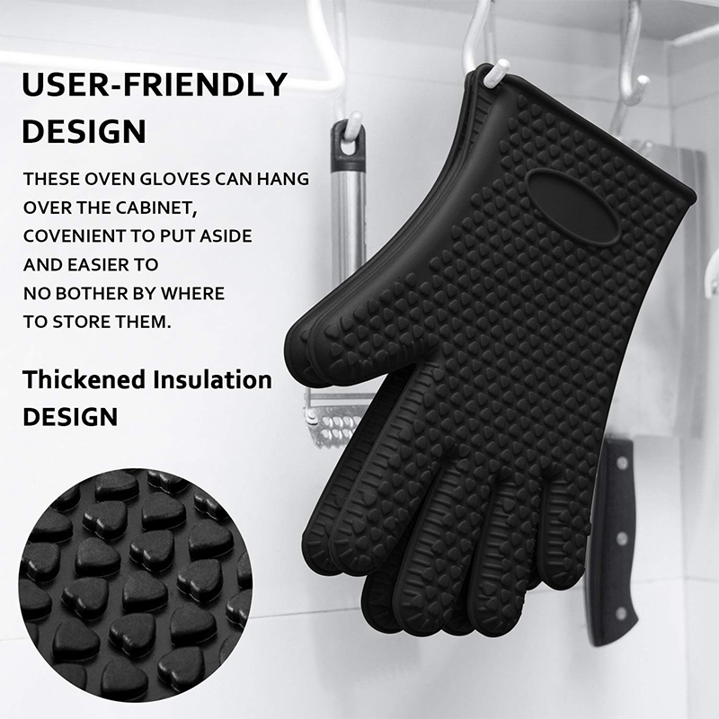 1/2Pcs Oven Mitts Baking Glove - Rubber Glove Cleaning review and price