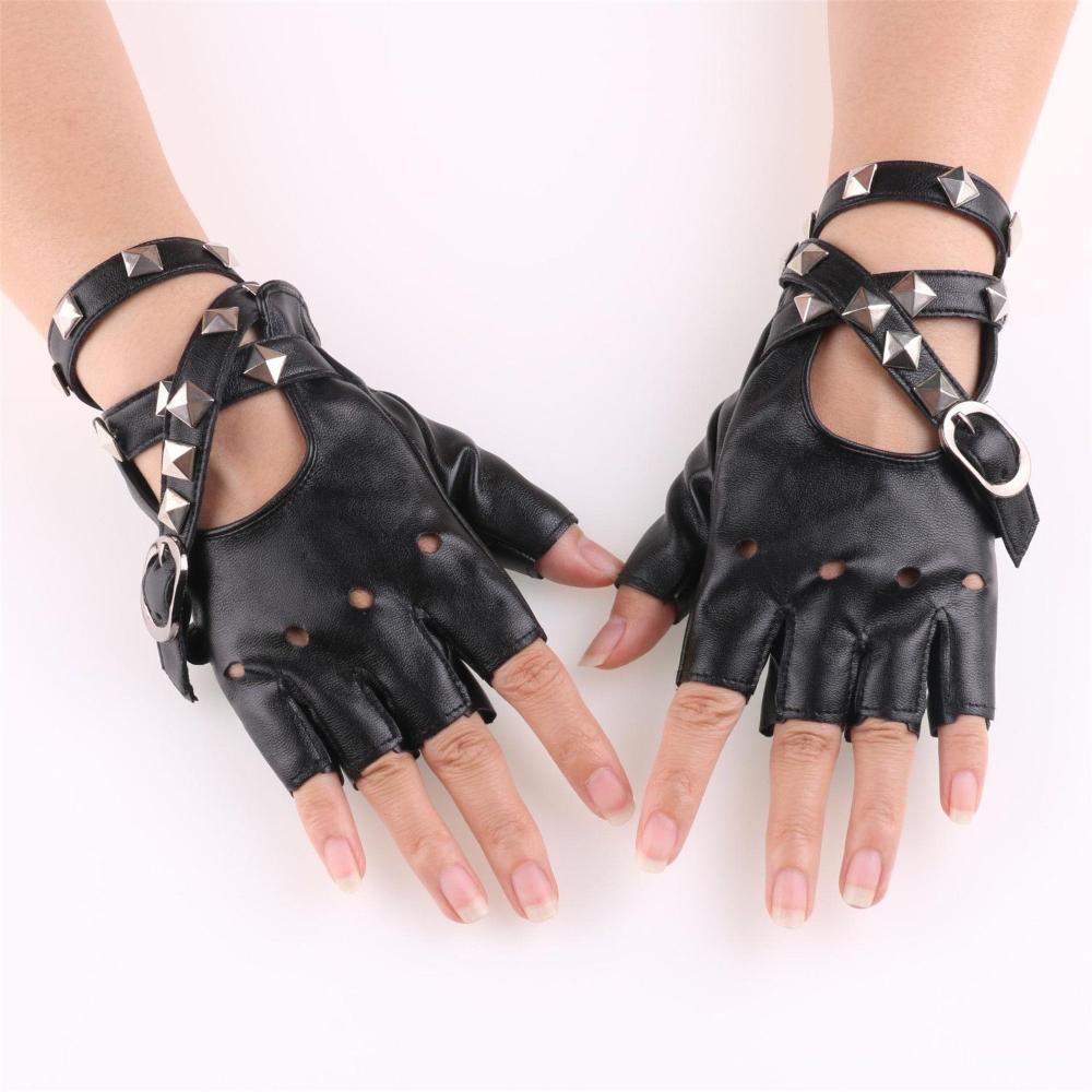 Unisex Fingerless Driving PU L - Leather Driving Glove review and price