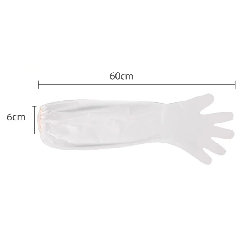 100PCS Disposable Arm Guard Gl - Rubber Glove Cleaning review and price