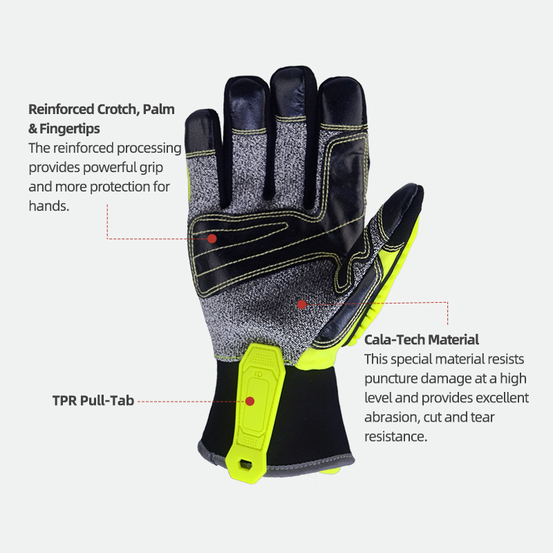 XYEHS ANSI CUT A5 Rescue Extri - Work Glove Impact review and price