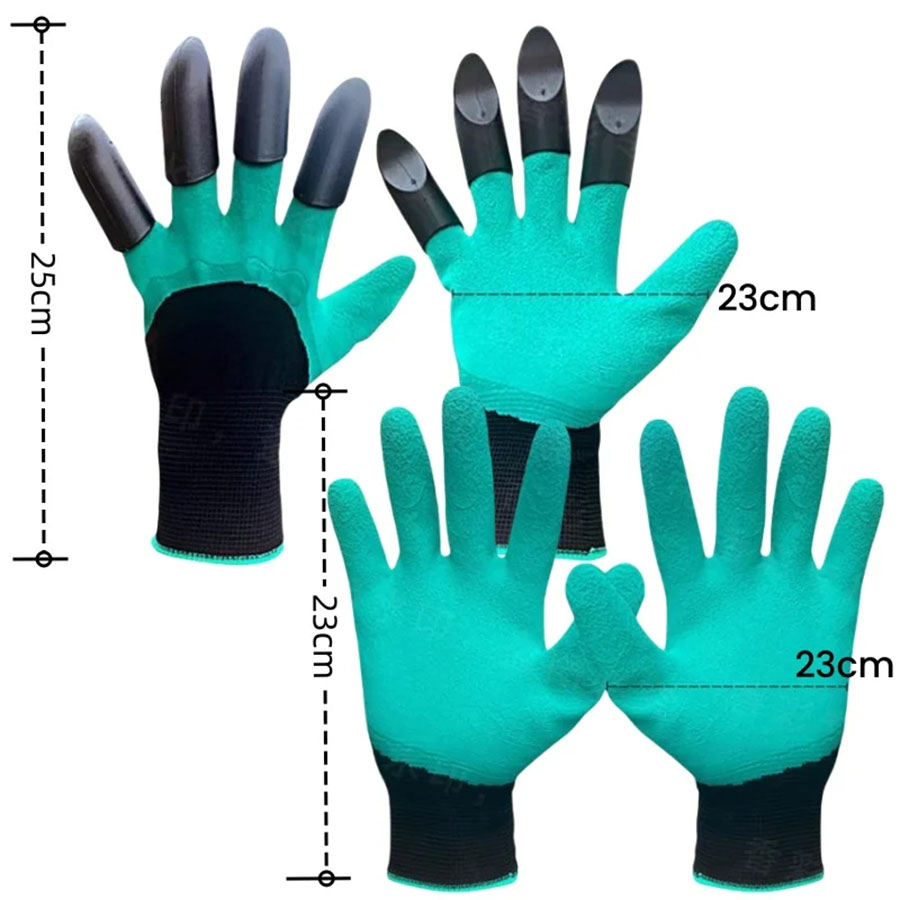 1Pair Gardening Gloves with Cl - Gardening Glove Waterproof review and price
