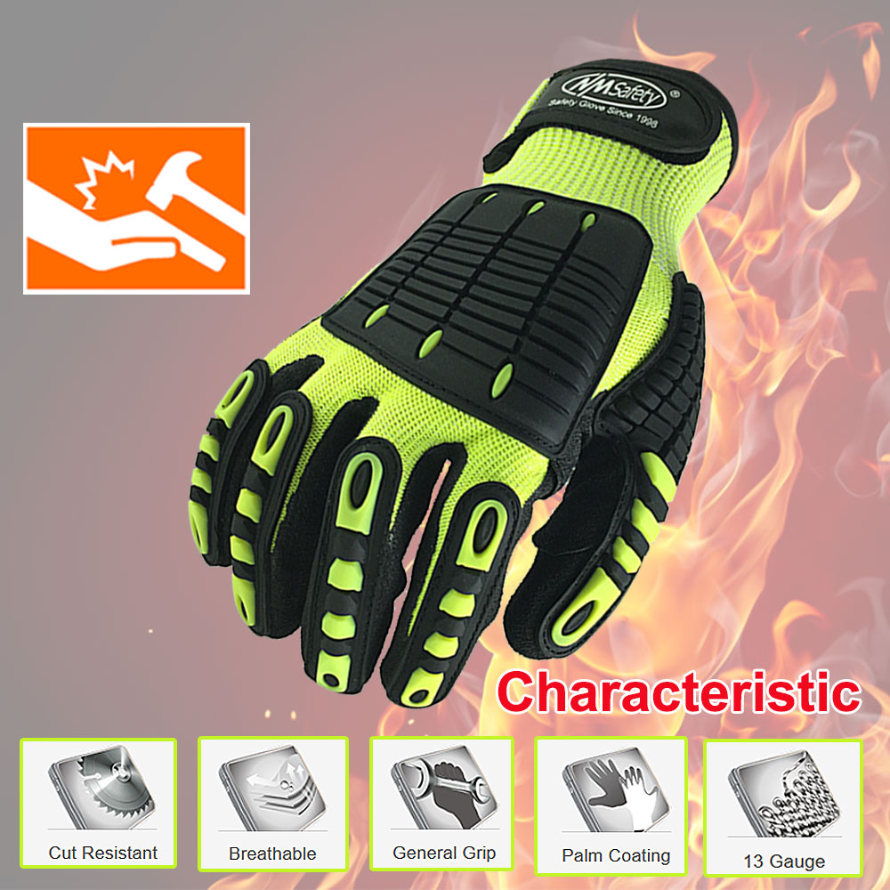 NMSafety High Quality Gloves S - Work Glove Impact review and price