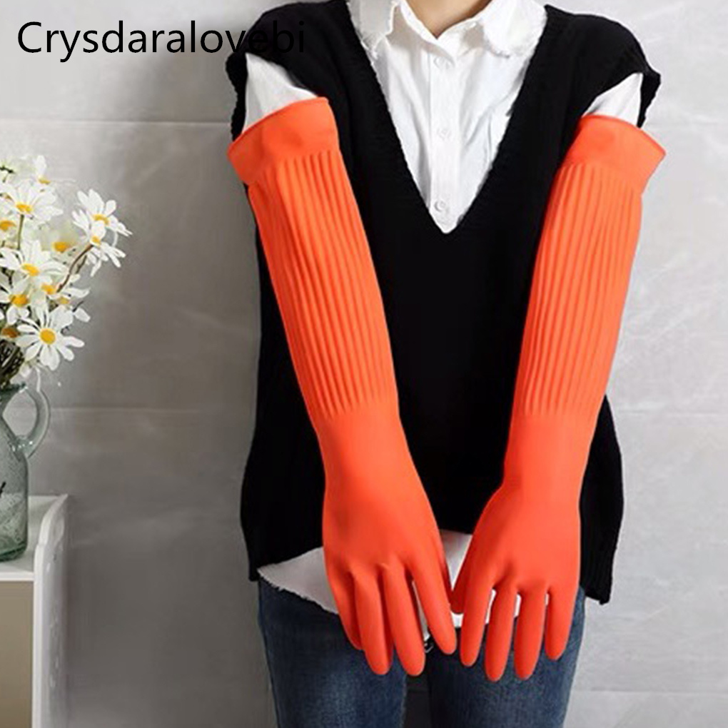 45/55cm Waterproof Household G - Rubber Glove Cleaning review and price