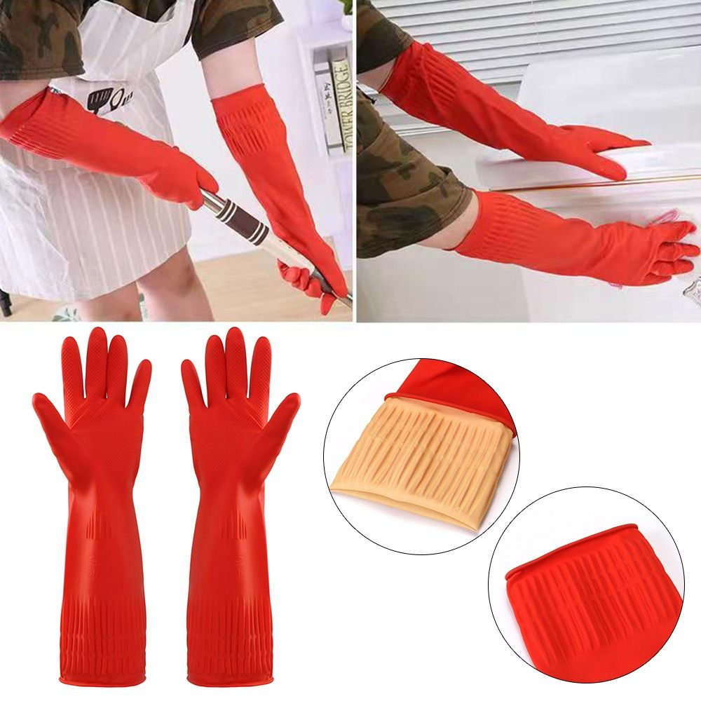 1 Pair Heavy Duty Rubber Glove - Dish Glove Rubber review and price