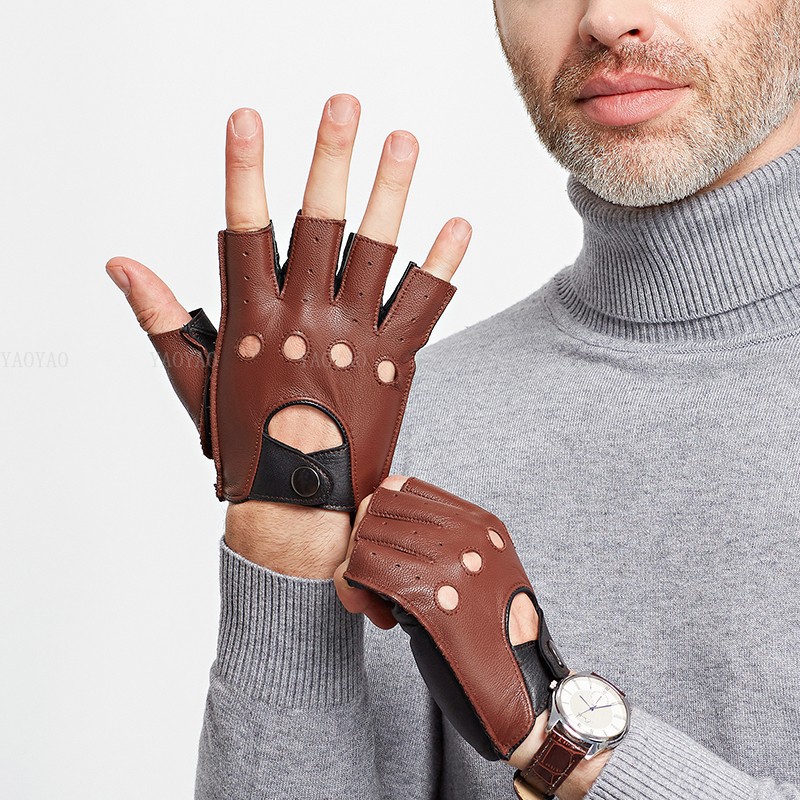 Spring Male100% Pure Real Leat - Leather Driving Glove review and price