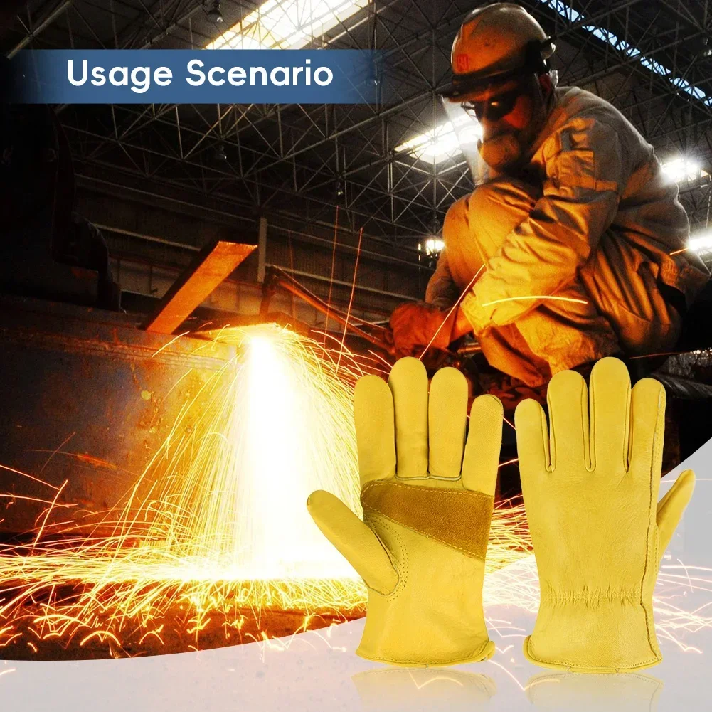Leather Work Safe Gloves for G - Leather Driving Glove review and price