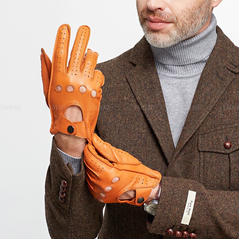 Fashion Accessories Male Sprin - Leather Driving Glove review and price