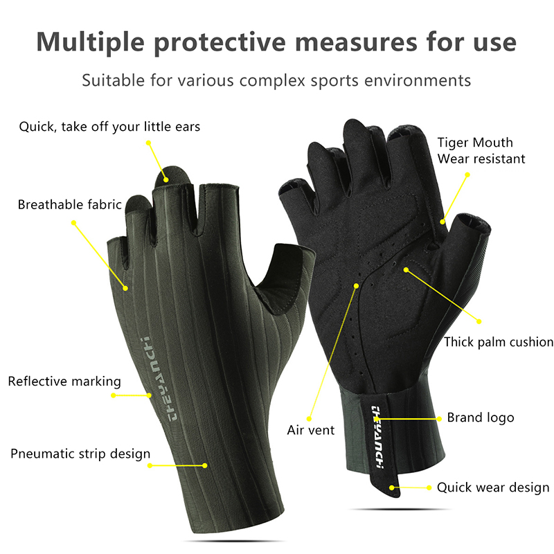 Summer Breathable Half Finger  - Cycling Glove Padded review and price