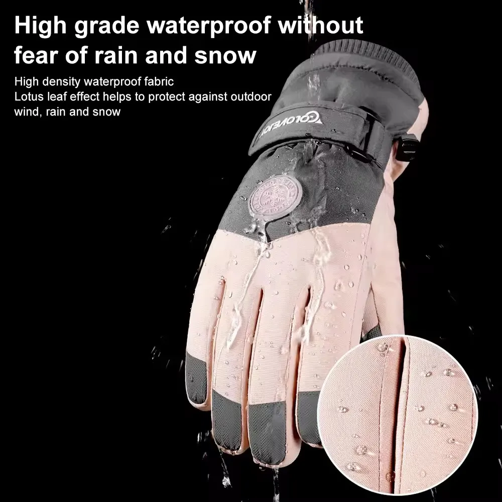 Waterproof Ski Gloves Women Wi - Ski Glove Waterproof review and price