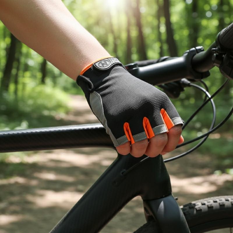 1Pair Half Finger Cycling Glov - Fingerless Glove Knit review and price
