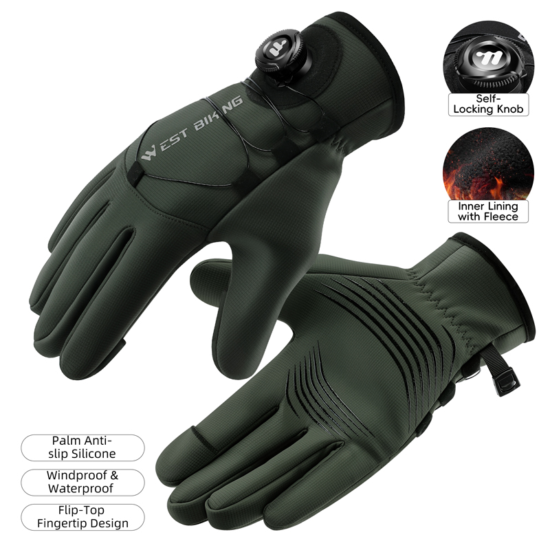 Winter Bike Gloves Magnetic Qu - Winter Glove Insulated review and price