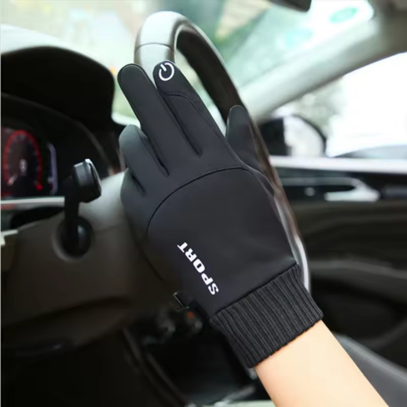 Winter Gloves Men Women Touch  - Leather Driving Glove review and price