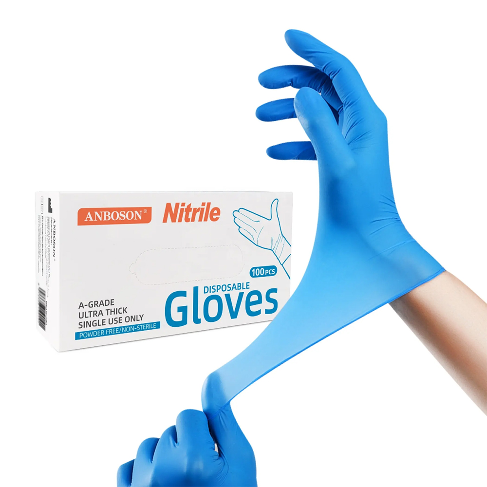 Nitrile Exam Gloves-Blue Latex - Exam Glove Nitrile review and price