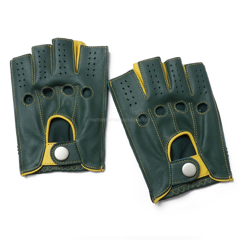 High Quality 2026 New Half Fai - Leather Driving Glove review and price