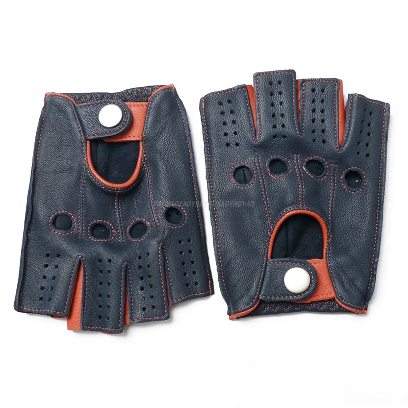 High Quality 2026 New Half Fai - Leather Driving Glove review and price