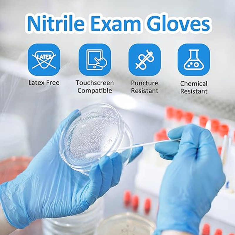 Medical Grade Blue Nitrile Glo - Exam Glove Nitrile review and price