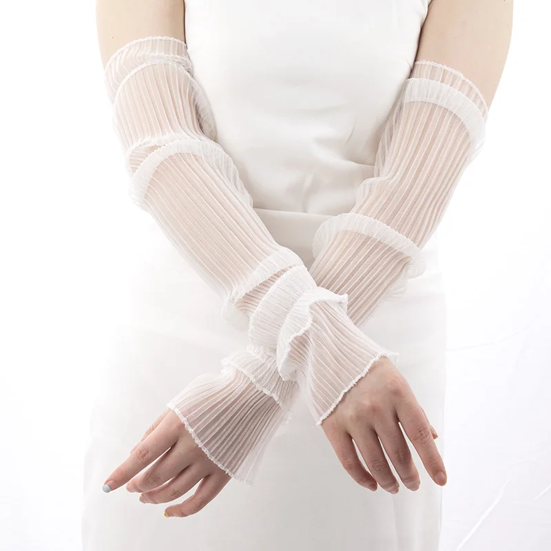 Summer Long Fingerless Gloves  - Fingerless Glove Knit review and price