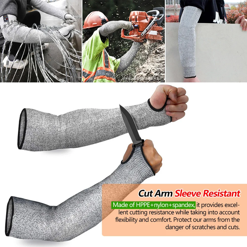 Safety Arm Sleeve Work Arm Wri - Cut Resistant Glove review and price